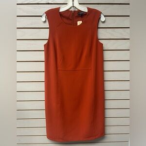 The Limited Sleeveless Orange Dress